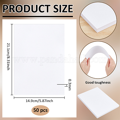 50 pezzo di carta da disegno&nbsp;DIY-WH0816-028B-1