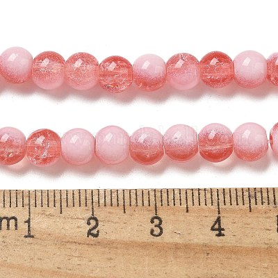 Crackle Glasperlen&nbsp;X1-GLAA-U001-6mm-13-1
