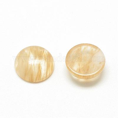 Wassermelonen Stein Glas Cabochons&nbsp;G-R416-8mm-39-1