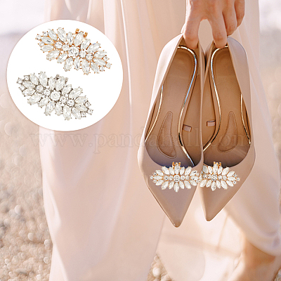 Bridal Rhinestone Shoe Clips 