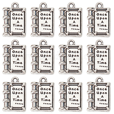 Book Charm, Charms for Bracelets and Necklaces