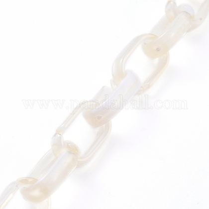 Handgefertigte Acrylkabelketten AJEW-JB00535-08-1