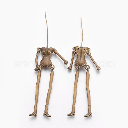 Skelett aus menschlichem Körper im tibetischen Stil für die Herstellung von DIY-Spielzeugpuppen TIBE-39030A-AB-NR-1