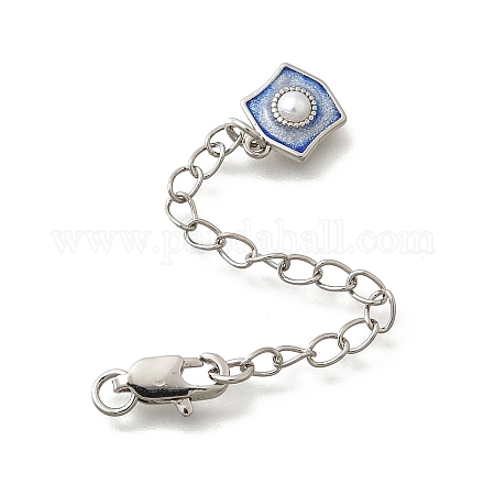 Латунный АБС искусственный жемчуг заканчивается цепочкой KK-K398-10P-1