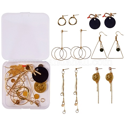 Fabrication de bijoux de boucle d'oreille bricolage DIY-CJ0001-49-1