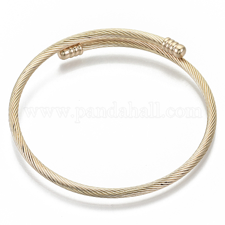 Fabrication de bracelets de manchette en alliage PALLOY-N158-035LG-1