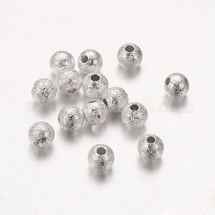Messing strukturierte Perlen KK-EC247-S-NF-1