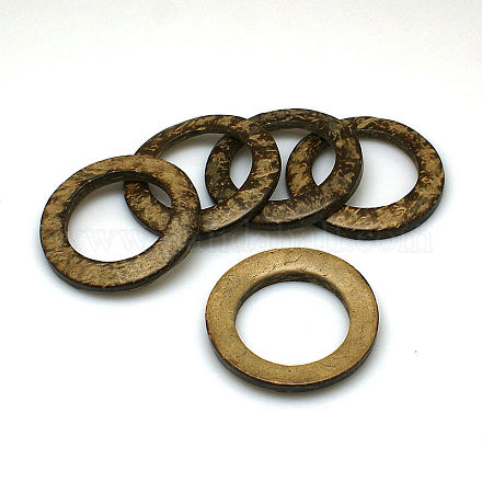 Wood Jewelry Findings Coconut Linking Rings COCO-I004-1