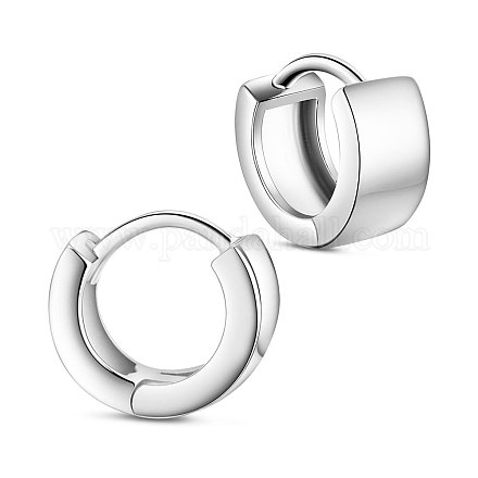 Серьги-кольца Shegrace из стерлингового серебра с родиевым покрытием 925 шт. JE487A-1