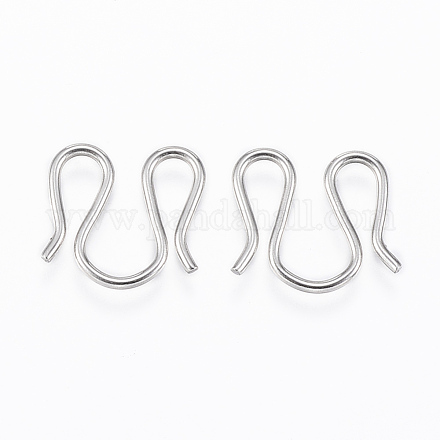 304 Stainless Steel Clasps STAS-E146-05B-P-1