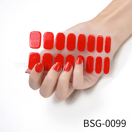 Adesivi per unghie con copertura completa per nail art MRMJ-YWC0001-BSG-0099-1