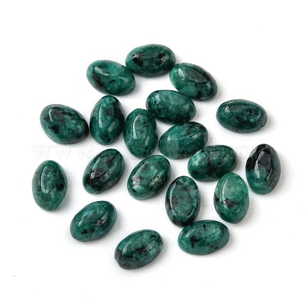 Synthetische grüne Jaspis-Cabochons&nbsp;G-A094-01A-34-1