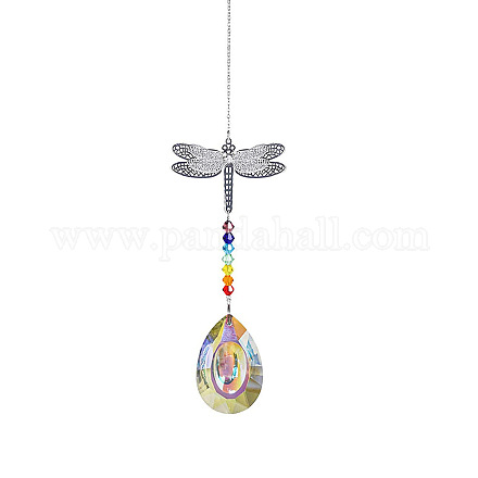 Cristal lustre suncatchers prismes chakra pendentif suspendu BUER-PW0001-134E-1