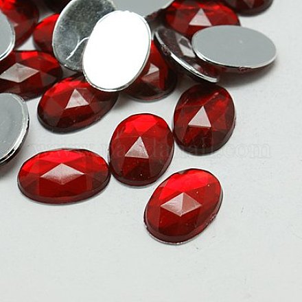Cabuchones de diamante de imitación de acrílico de Taiwan imitación GACR-A008-20x30mm-34-1
