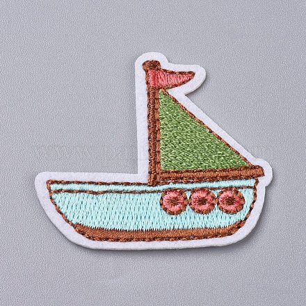 Computerized Embroidery Cloth Iron on/Sew on Patches DIY-G015-38-1