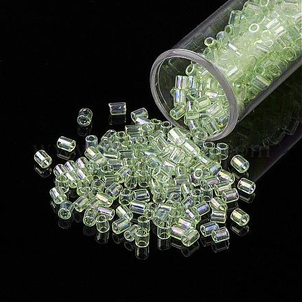 Perles de clairon en verre transparent toho SEED-F001-C2mm-173-1
