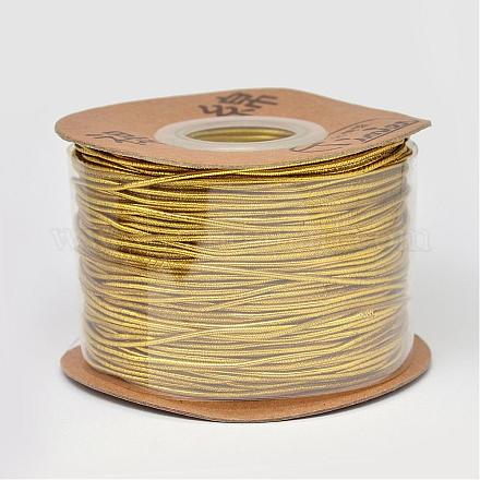 Eco-Friendly Dyed Round Polyester Cords OCOR-L034-02B-1