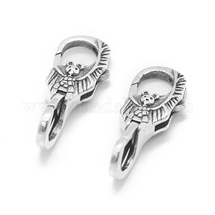 Tailandia 925 chiusure a moschettone in argento sterling STER-L055-058AS-1