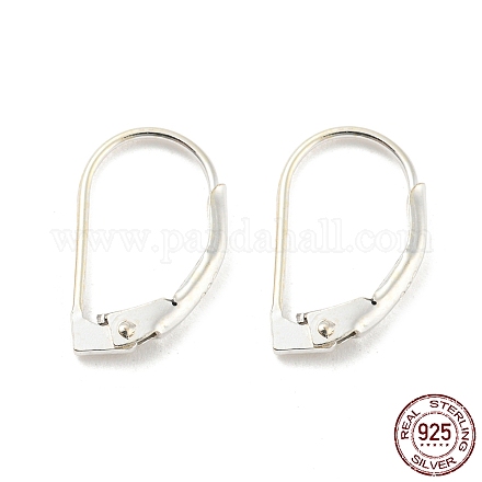 925 Sterling Silver Leverback Earring Findings STER-H107-07S-1