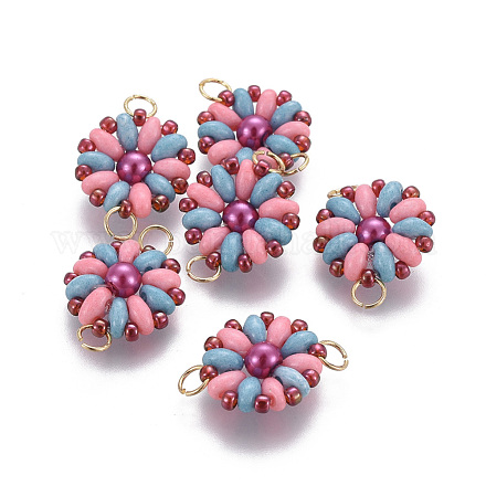 MIYUKI & TOHO Handmade Japanese Seed Beads Links SEED-A027-A23-1