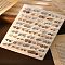 50Pairs Alloy Rhinestone Stud Earring Sets, Mixed Shapes, Platinum & Golden, 150x110mm