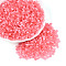 Glass Beads, Imitation Cat Eye Beads, Rondelle, Tomato, 4~4.5x2.5~3mm, Hole: 1.2~1.5mm