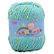 Polyester Yarn, Tweed Yarn, for Sweater Hat, for Knitting Crochet Supplies, Aquamarine, 2mm, about 85.30 Yards(78m)/Skein