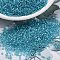 MIYUKI Delica Beads, Cylinder, Japanese Seed Beads, 11/0, (DB2382) Inside Dyed Aqua, 1.3x1.6mm, Hole: 0.8mm, about 20000pcs/bag, 100g/bag