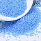 MIYUKI Delica Beads, Cylinder, Japanese Seed Beads, 11/0, (DB1284) Matte Transparent Ocean Blue AB, 1.3x1.6mm, Hole: 0.8mm, about 10000pcs/bag, 50g/bag