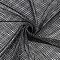 Polyester Canvas, Hexagonal, for DIY Bag  Projects Accessories, Black, 1550mm