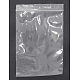 プラスチックジップロックバッグ  再封可能な包装袋  トップシール厚いバッグ  長方形  透明  12 17 CMX CM  片側の厚さ：2.1ミル（0.055mm） X-OPP53-1