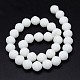 Synthetical Porcelain Round Beads Strands G-P114-13-12mm-2