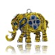 Elephant Pendant Necklace Findings ENAM-M001-23B-1