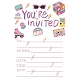 Invitation Cards DIY-WH0208-010-1