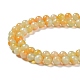 Perles rondes de fils de verre GLAA-M044-01A-3