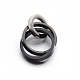 304 Stainless Steel Interlocking Ring Pendants STAS-E090-90-2