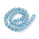 Natural Blue Quartz Beads Strands G-O047-07-12mm-5