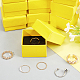 Scatole di orecchino di gioielli in cartone CBOX-AR0001-005B-5