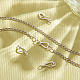 CHGCRAFT 4Sets 925 Sterling Silver S Shape Clasps STER-CA0001-04-4