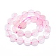 Chapelets de perles en quartz rose naturel G-E530-11F-2