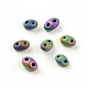 Perles de rocaille avec 2 trou X-GLAA-R159-M603-2