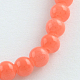 Natural White Jade Beads Strands G-R270-24-1