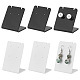 10 Pack Acrylic Earring Displays Stand 2 Styles Single Pair L-Shape Jewelry Necklace Holder Earring Organizer Show Rack Display Showcase for Necklace Jewelry Dangling Store Marketing EDIS-DR0001-10-1