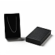 Boîtes-cadeaux de collier de papier de texture OBOX-G016-C04-B-1