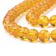 Synthetic Citrine Beads Strands G-S150-14-10mm-2