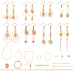 SUNNYCLUE DIY Flower Earring Making Kits DIY-SC0001-82G-1