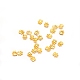 合金カボション  DIYクリスタルエポキシ樹脂材料充填用  犬の足跡  ゴールドカラー  5x4.5x1mm MRMJ-WH0062-31G-1