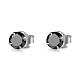 999 Sterling Silver Stud Earrings STER-S005-01B-03-1