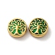 304 Stainless Steel Enamel Beads STAS-I203-02A-G-1