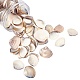 NBEADS About 300g Natural Clam Shell Beads Undrilled Seashell Beads Beach Seashell Charms for DIY Summer Ocean Craft Jewelry Making Wedding Party Home Decor SSHEL-NB0001-11-1